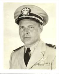 Commander Edward T. Hogan as he appeared when he commanded VP-107 for two Aleutian tours in PB4Y-2 aircraft 1947-49.