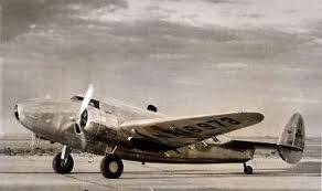 A Lockheed Lodestar with Wright engines.