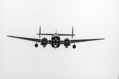 The PV-1 Ventura, in profile. Many were lost trying to bomb Paramashiro from Attu in WW II because bomb loads and gas loads were completely beyond specifications.