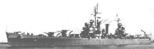 The USS Philadelphia, sister ship of the USS Brooklyn