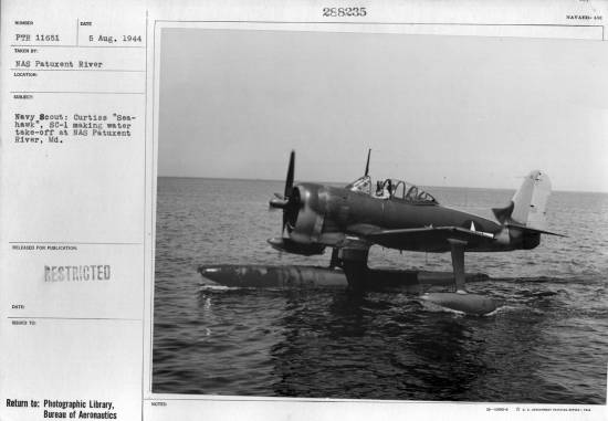 An SC-1 floatplane-Sean Hert photo.