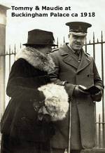 Tommie & Maudie at Buckingham Palace ca 1918