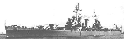 The USS Philadelphia, sister ship of the USS Brooklyn